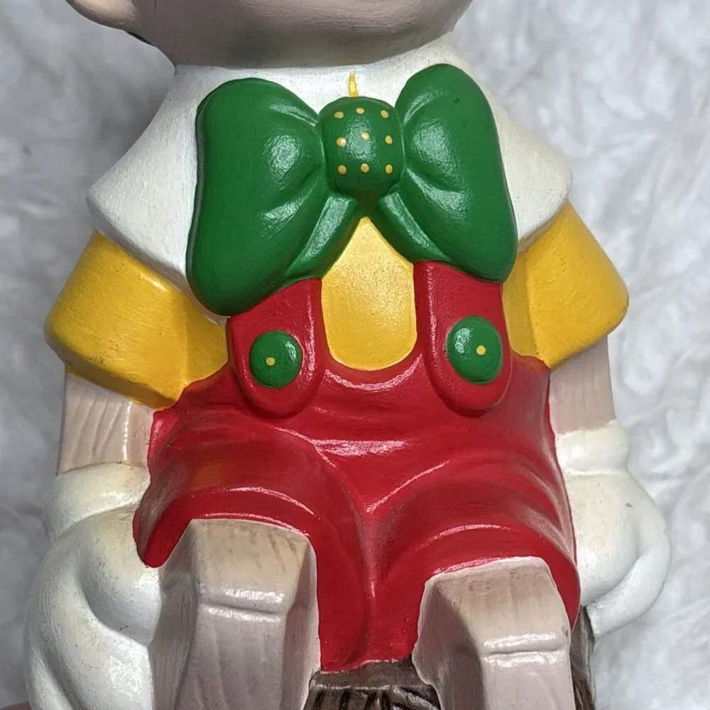Vintage Evans 1945 Disney Pinocchio & Pluto Ceramic Figurine Lot Shelf Sitters